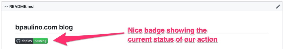 Github Actions Badge