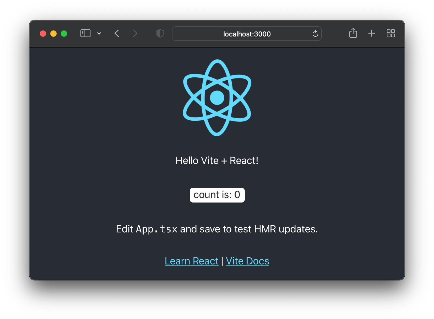 React App